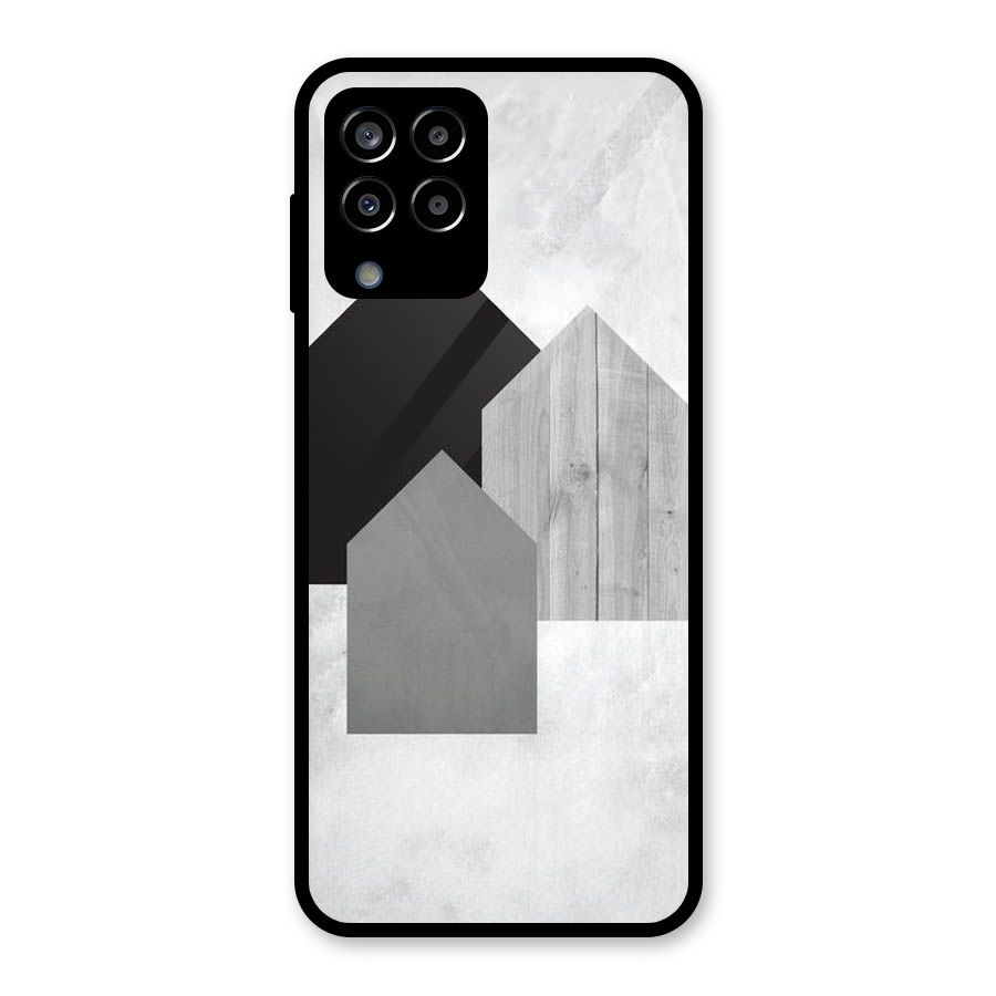 Marble Poster Glass Back Case for Galaxy M33