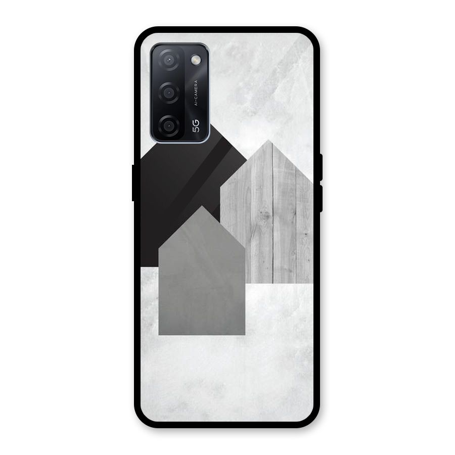 Marble Poster Glass Back Case for Oppo A53s 5G