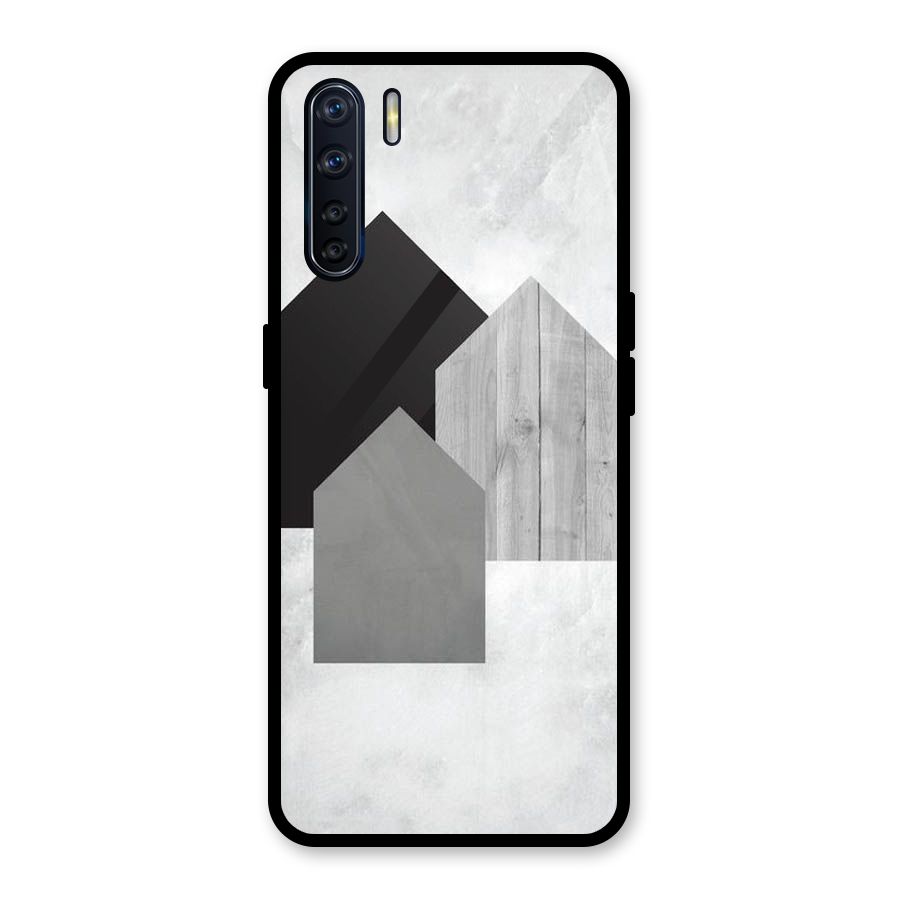 Marble Poster Glass Back Case for Oppo F15