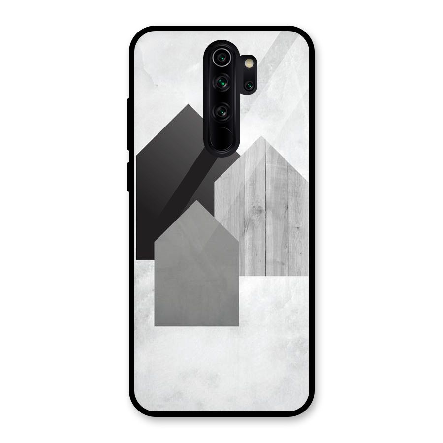 Marble Poster Glass Back Case for Redmi Note 8 Pro