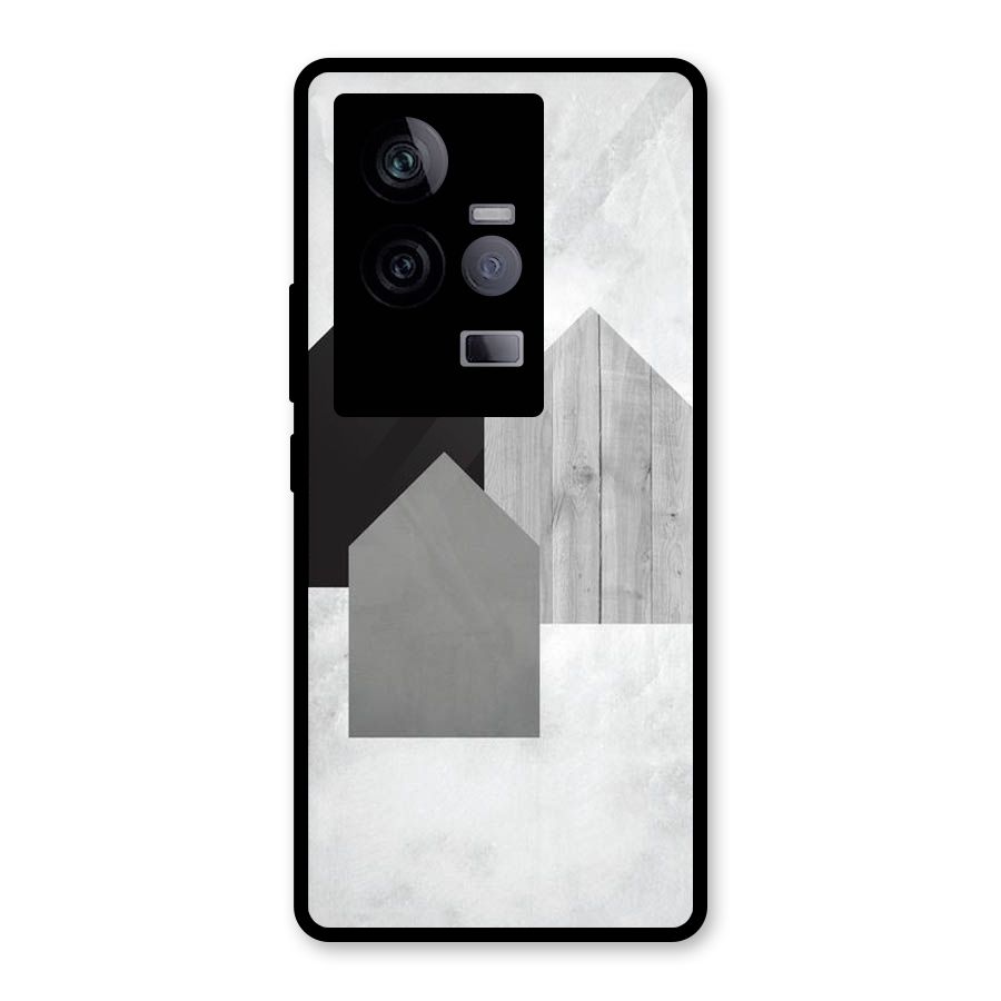 Marble Poster Glass Back Case for Vivo iQOO 11 5G