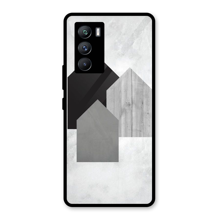 Marble Poster Glass Back Case for Vivo iQOO 9 SE