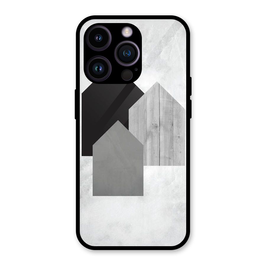 Marble Poster Glass Back Case for iPhone 14 Pro