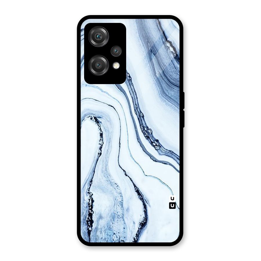 Marble Style (Printed) Glass Back Case for OnePlus Nord CE 2 Lite 5G
