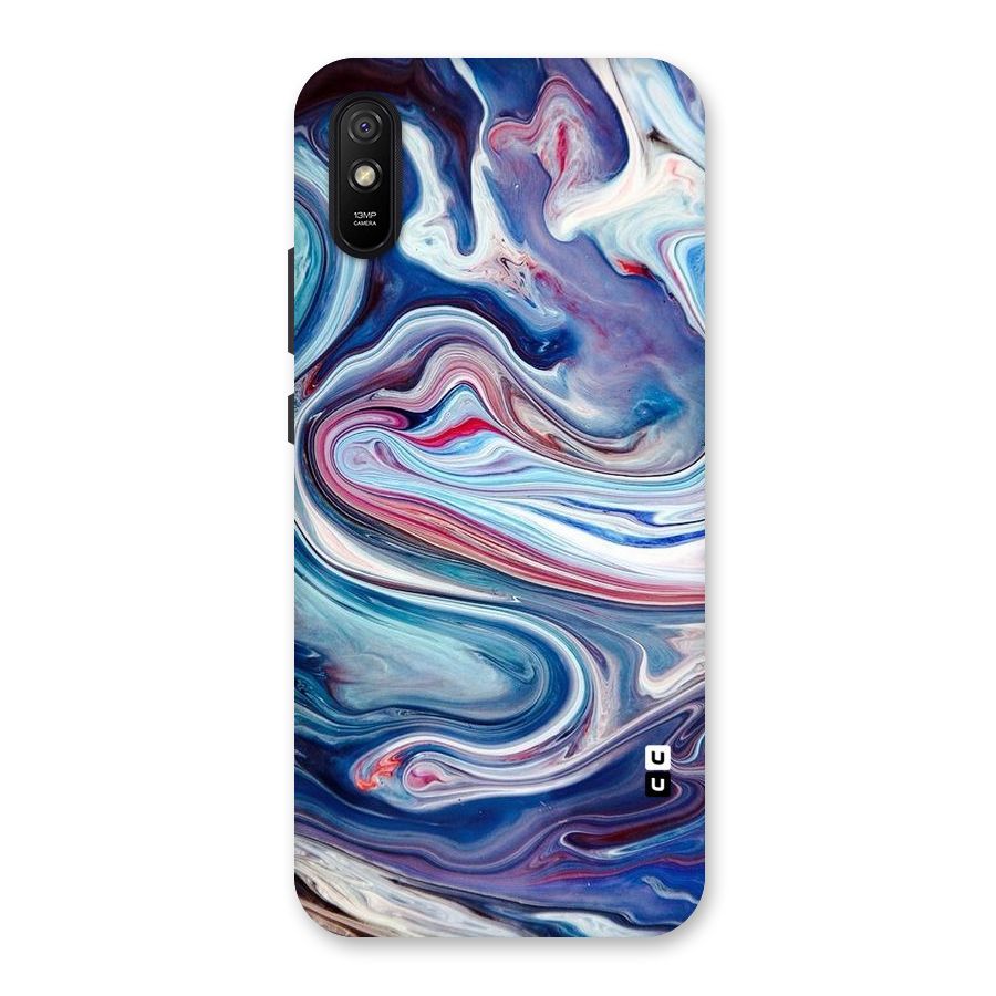 Marble Style Printed Back Case for Redmi 9A