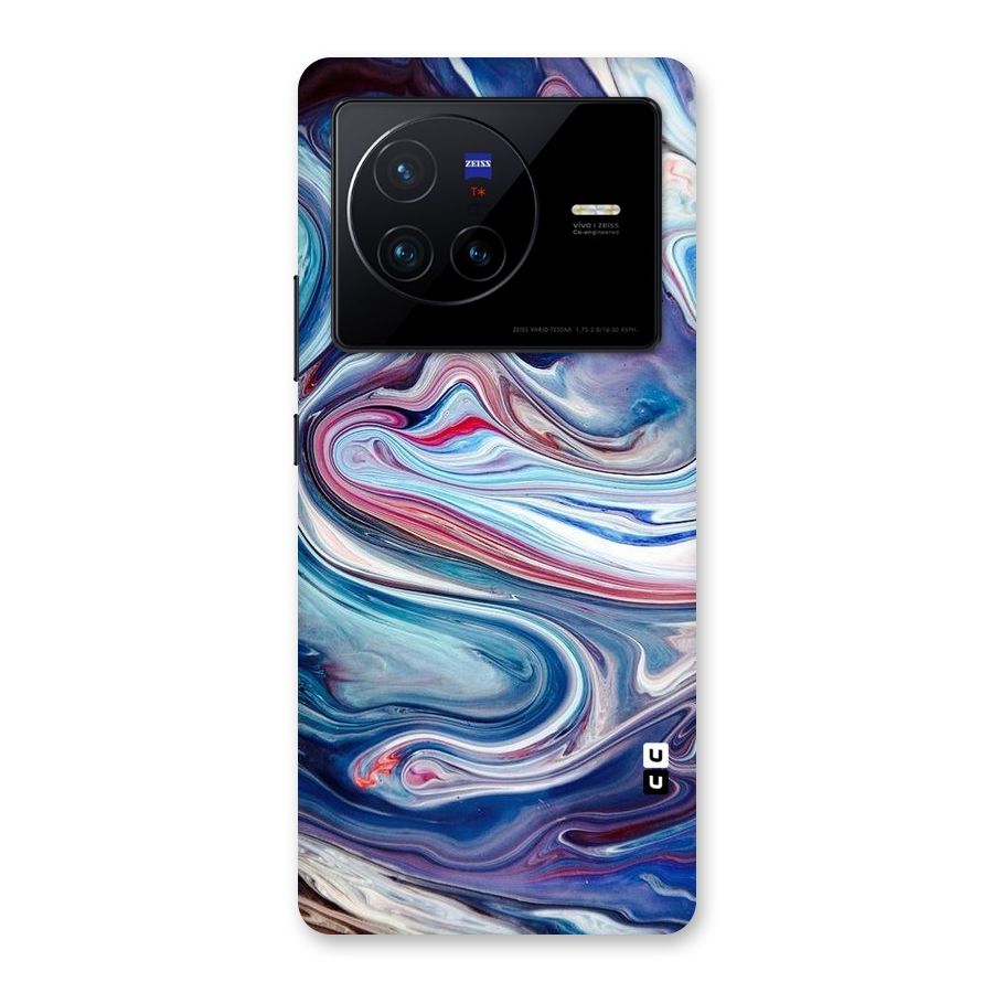 Marble Style Printed Back Case for Vivo X80