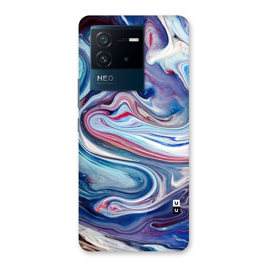 Marble Style Printed Back Case for Vivo iQOO Neo 6 5G