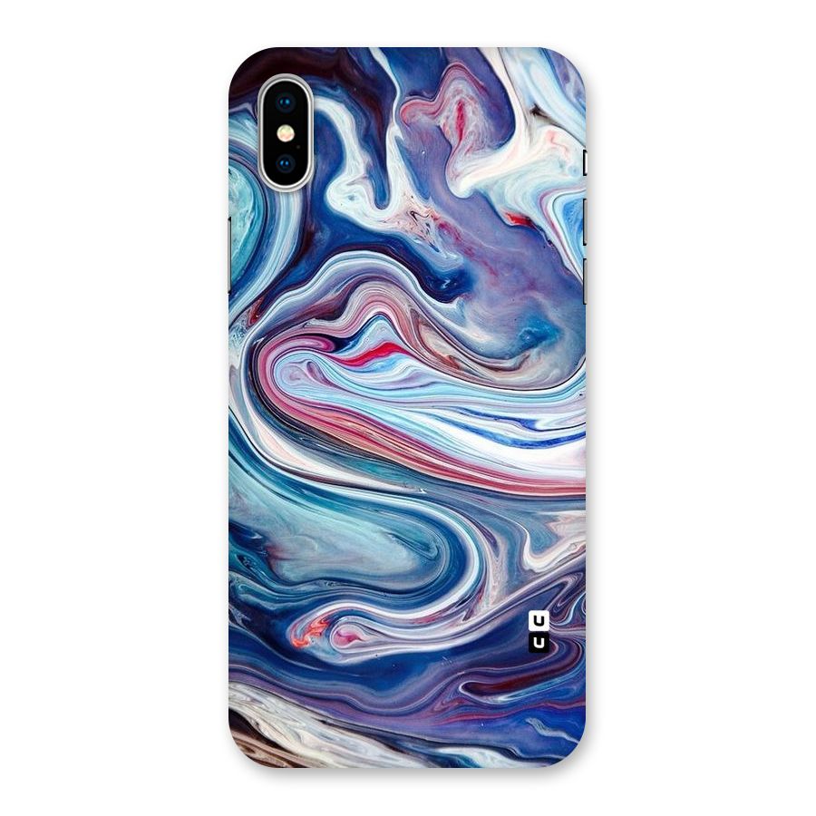 Marble Style Printed Back Case for iPhone X