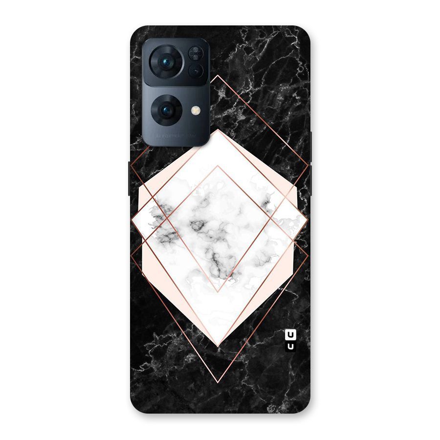 Marble Texture Print Back Case for Oppo Reno7 Pro 5G