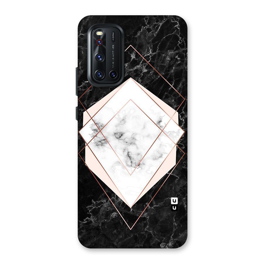 Marble Texture Print Back Case for Vivo V19