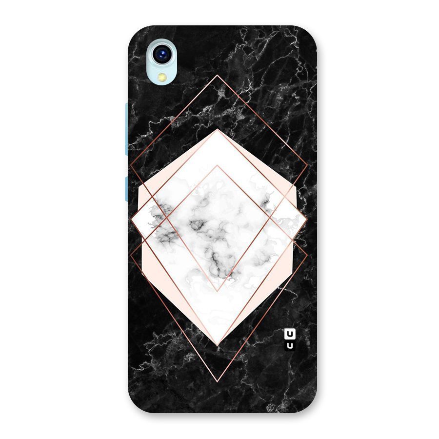 Marble Texture Print Back Case for Vivo Y1s