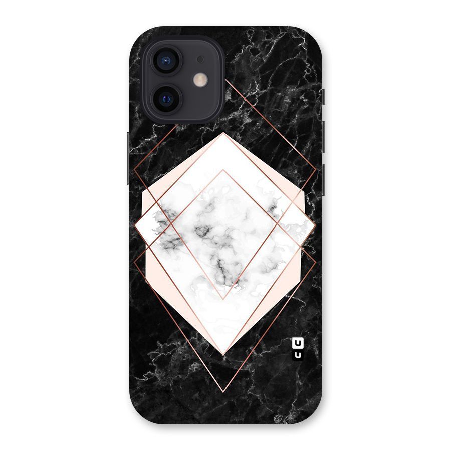 Marble Texture Print Back Case for iPhone 12