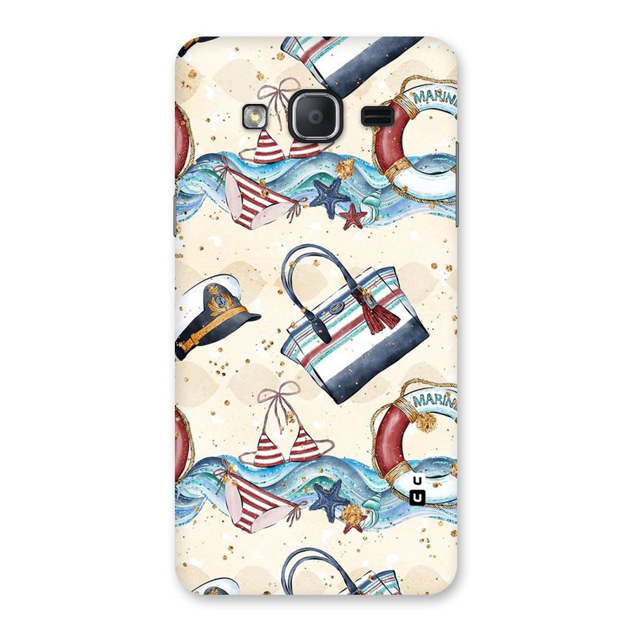 Marine Bag Design Back Case for Galaxy On7 2015