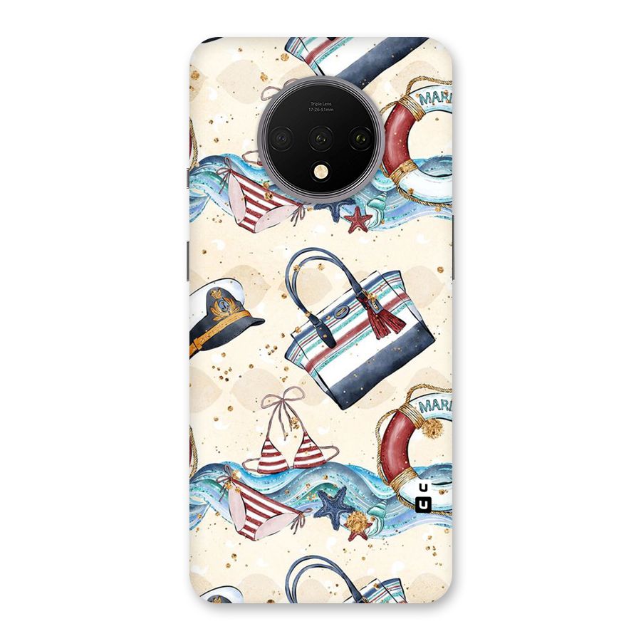 Marine Bag Design Back Case for OnePlus 7T