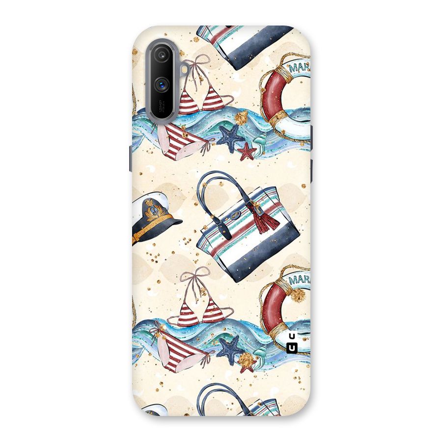 Marine Bag Design Back Case for Realme C3