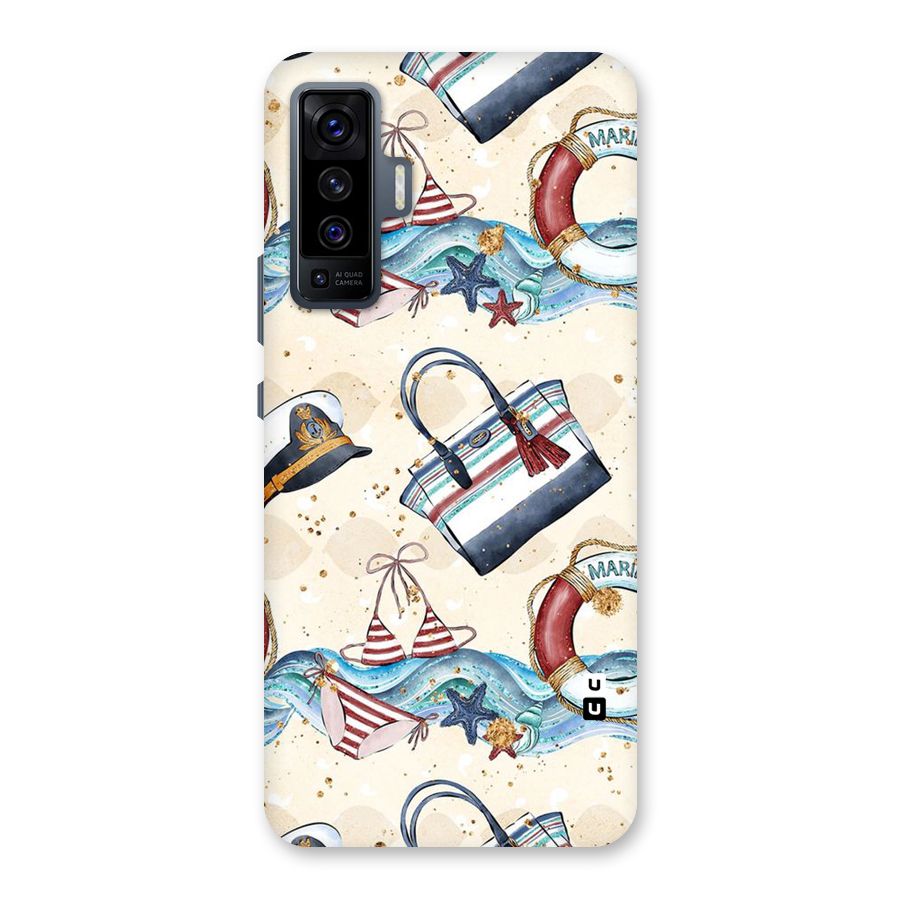 Marine Bag Design Back Case for Vivo X50