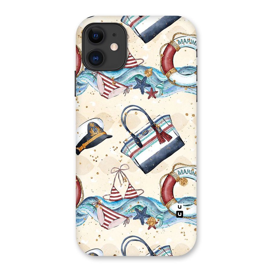 Marine Bag Design Back Case for iPhone 11