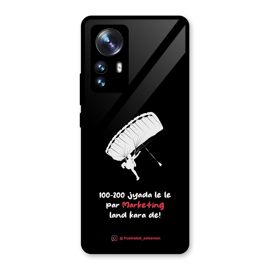 Marketing Land Kara De Black Glass Back Case for Xiaomi 12 Pro
