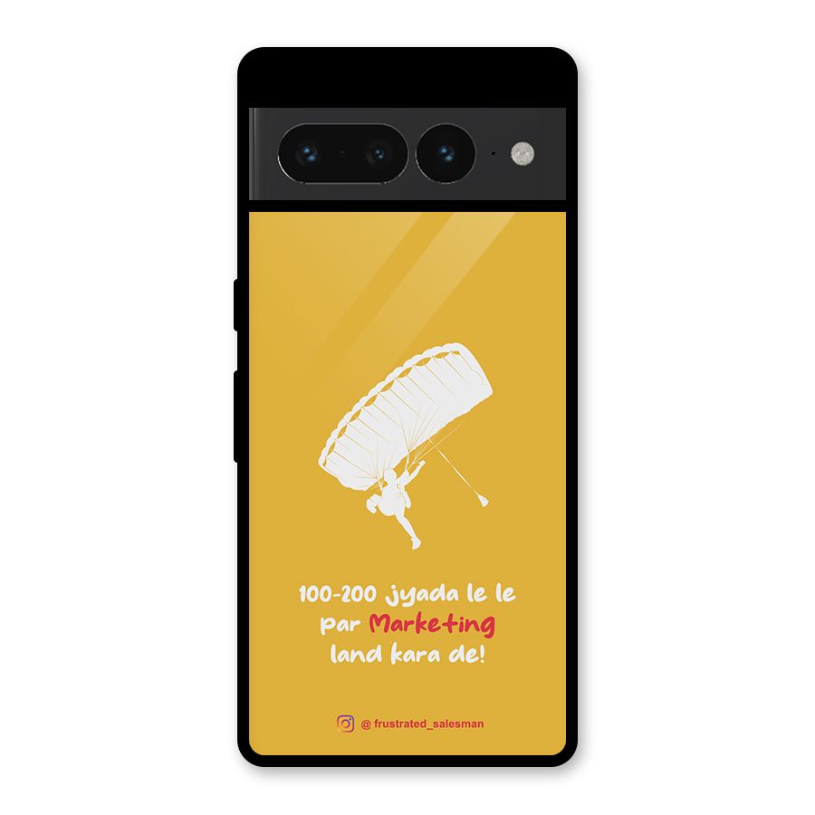 Marketing Land Kara De Mustard Yellow Glass Back Case for Google Pixel 7 Pro