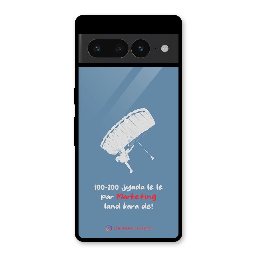 Marketing Land Kara De SteelBlue Glass Back Case for Google Pixel 7 Pro