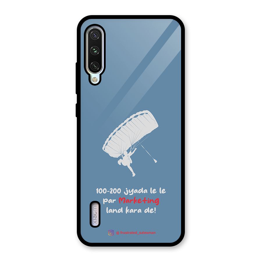 Marketing Land Kara De SteelBlue Glass Back Case for Mi A3