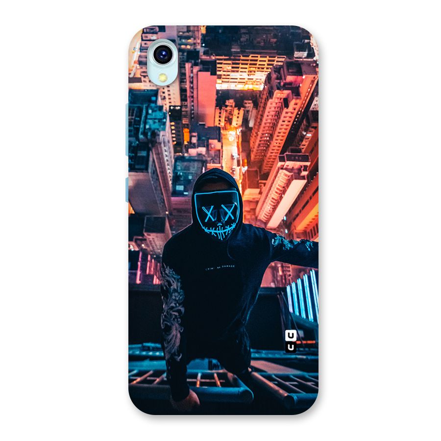 Mask Guy Climbing Building Back Case for Vivo Y1s