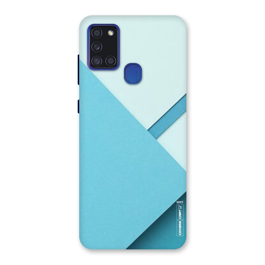 Material Design Back Case for Galaxy A21s