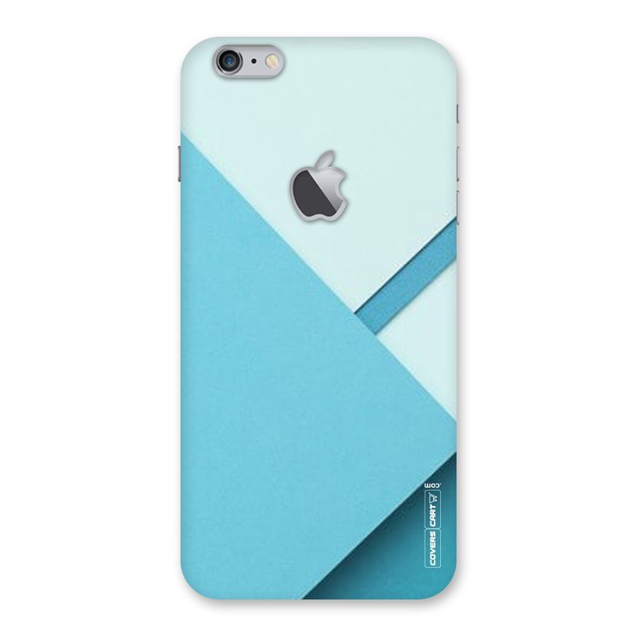 Material Design Back Case for iPhone 6 Plus 6S Plus Logo Cut
