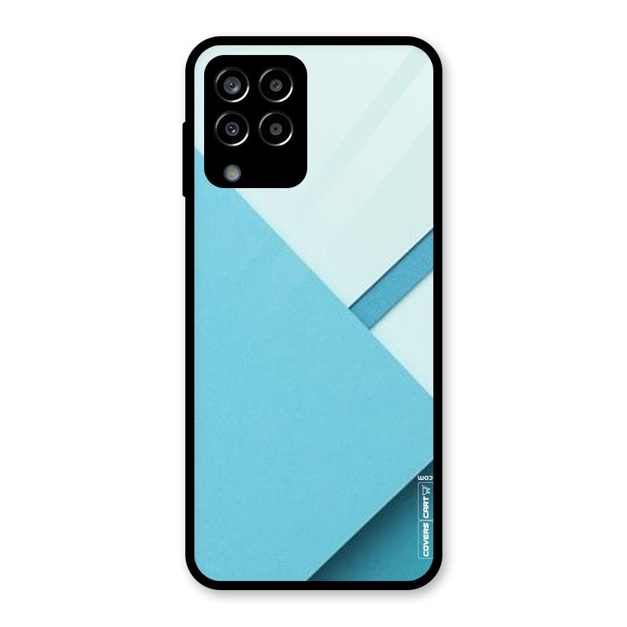 Material Design Glass Back Case for Galaxy M33