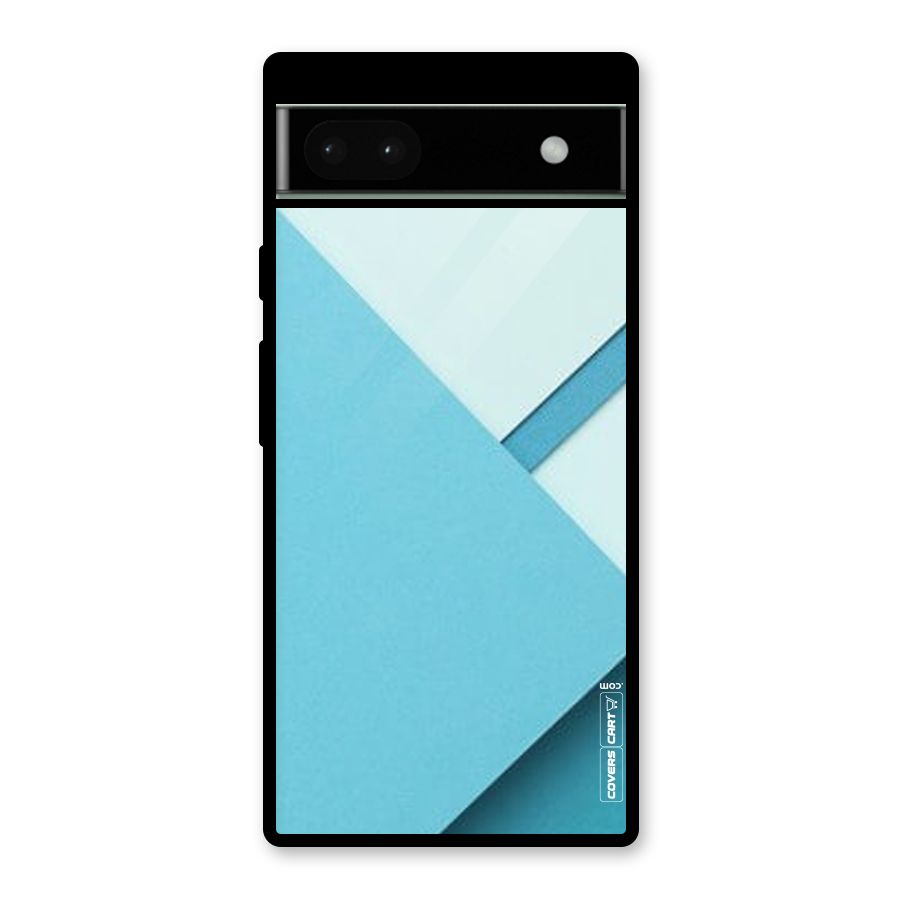 Material Design Glass Back Case for Google Pixel 6a