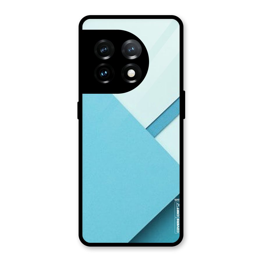 Material Design Glass Back Case for OnePlus 11