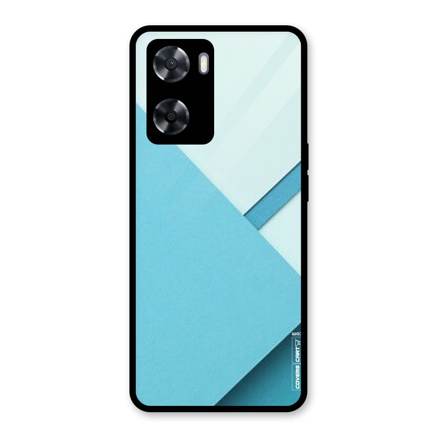 Material Design Glass Back Case for Oppo A57 2022
