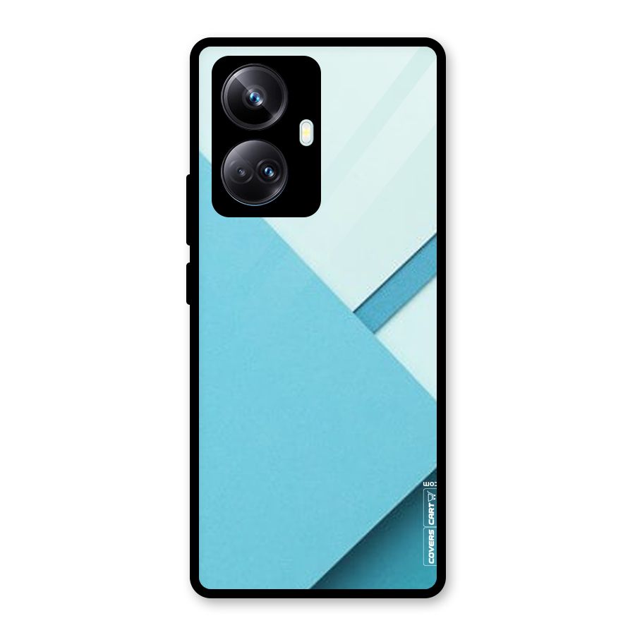 Material Design Glass Back Case for Realme 10 Pro Plus
