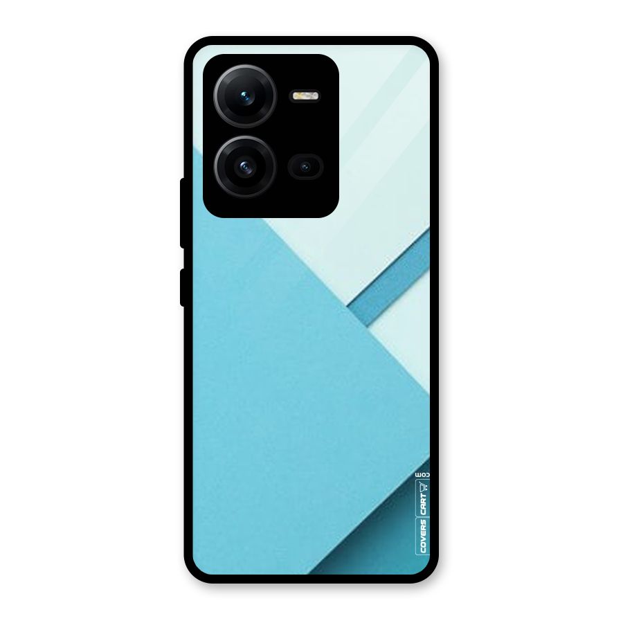 Material Design Glass Back Case for Vivo V25