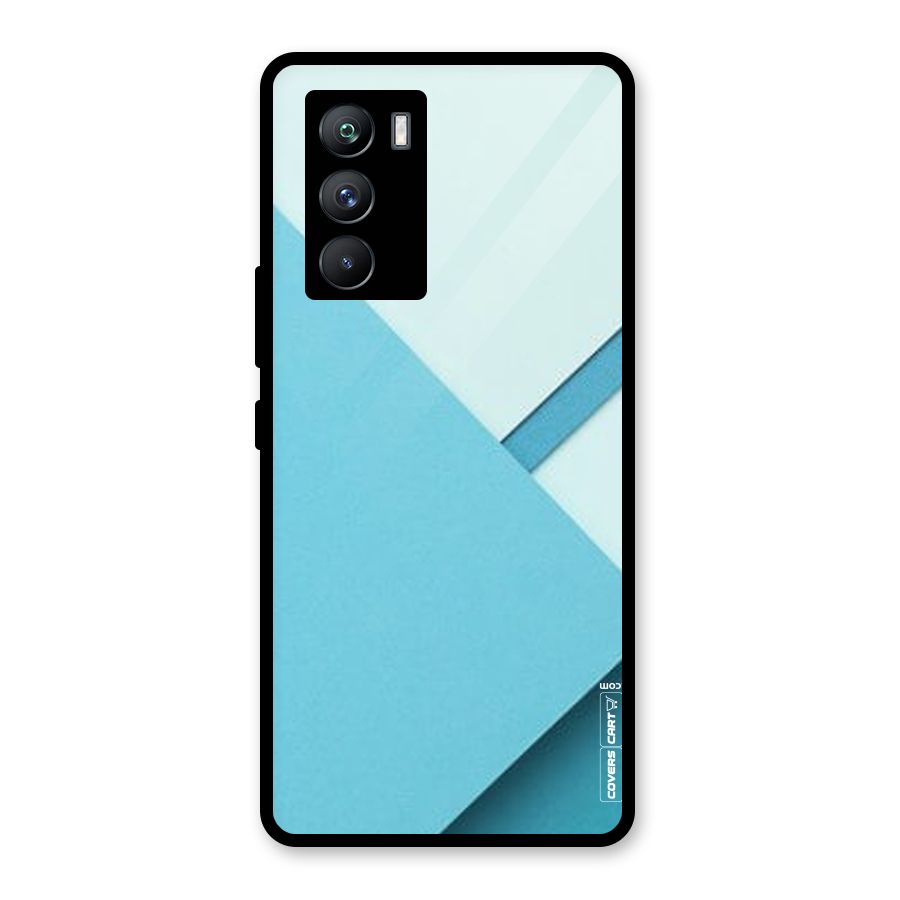 Material Design Glass Back Case for Vivo iQOO 9 SE