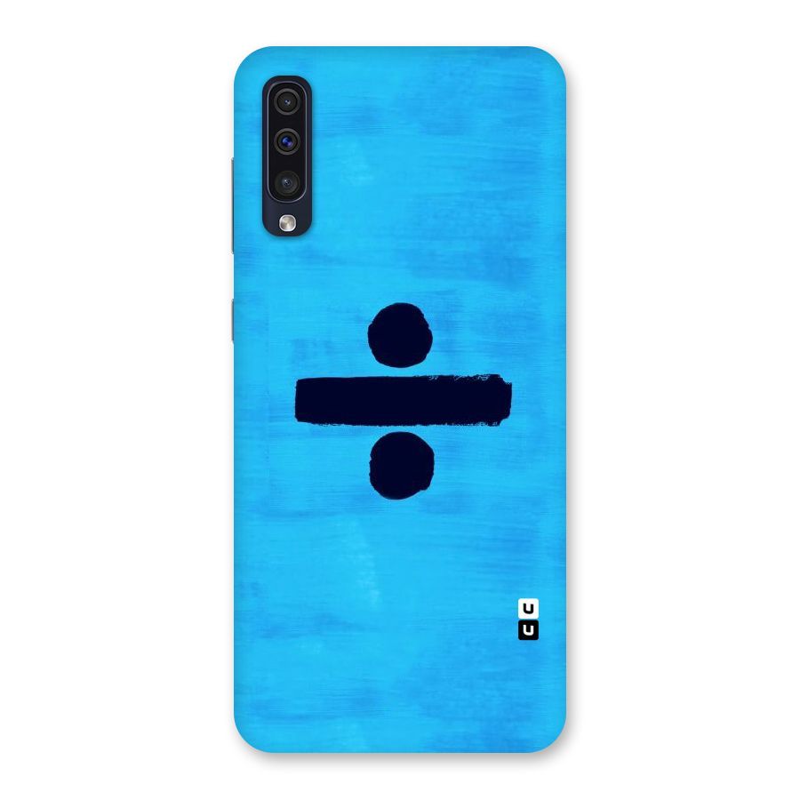 Math And Blue Back Case for Galaxy A50