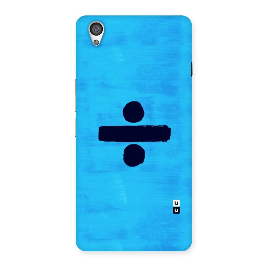 Math And Blue Back Case for OnePlus X