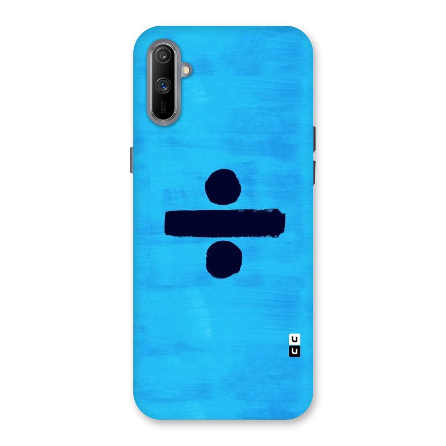 Math And Blue Back Case for Realme C3