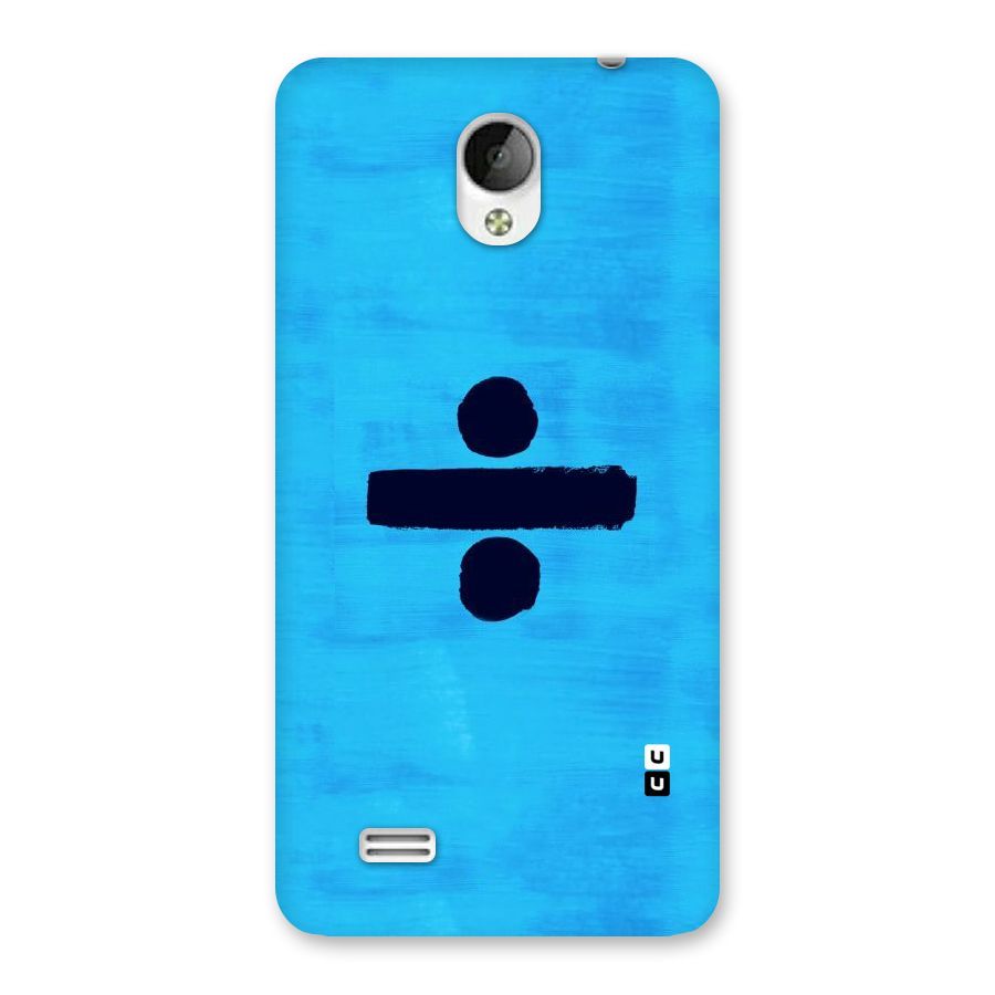 Math And Blue Back Case for Vivo Y21