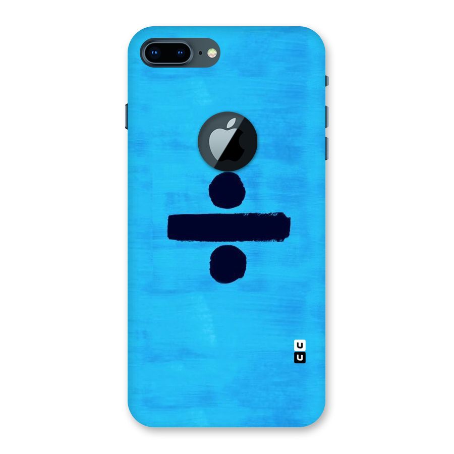 Math And Blue Back Case for iPhone 7 Plus Logo Cut