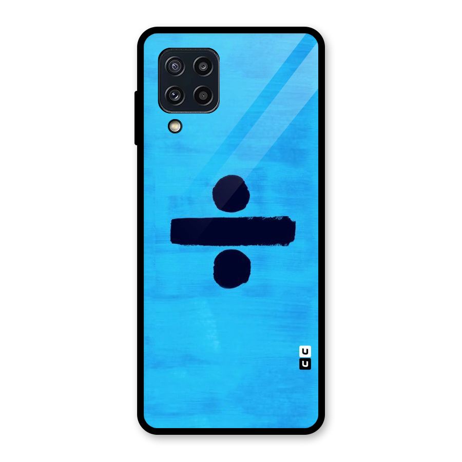 Math And Blue Glass Back Case for Galaxy M32