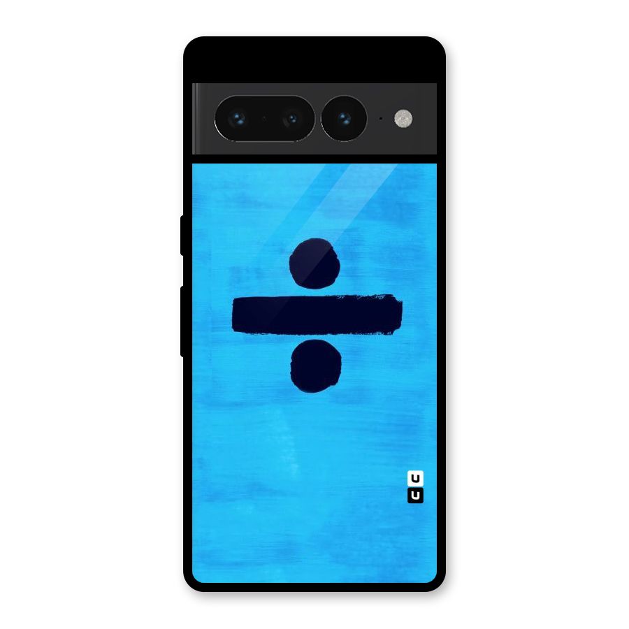 Math And Blue Glass Back Case for Google Pixel 7 Pro
