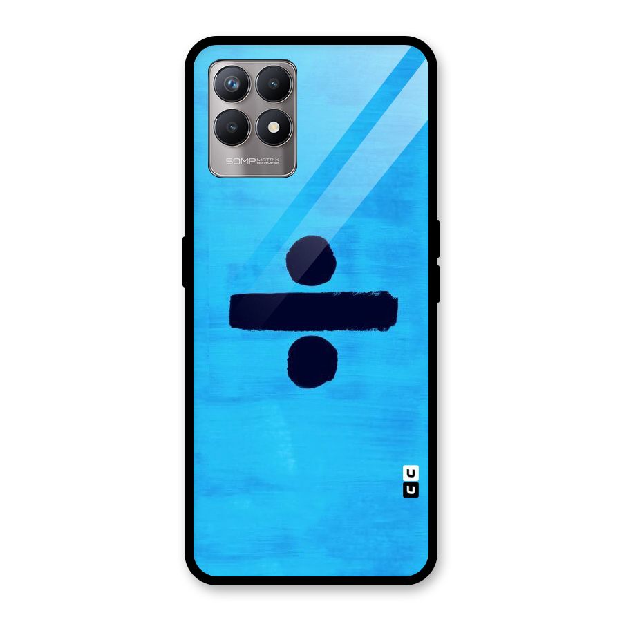 Math And Blue Glass Back Case for Realme Narzo 50
