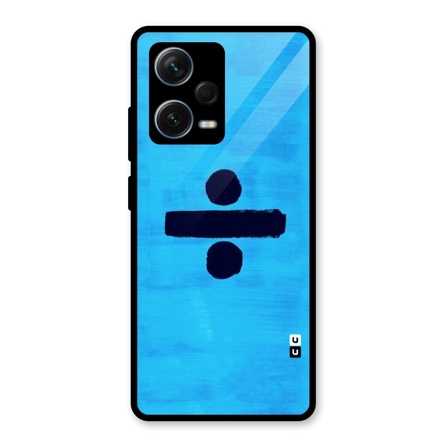 Math And Blue Glass Back Case for Redmi Note 12 Pro Plus 5G