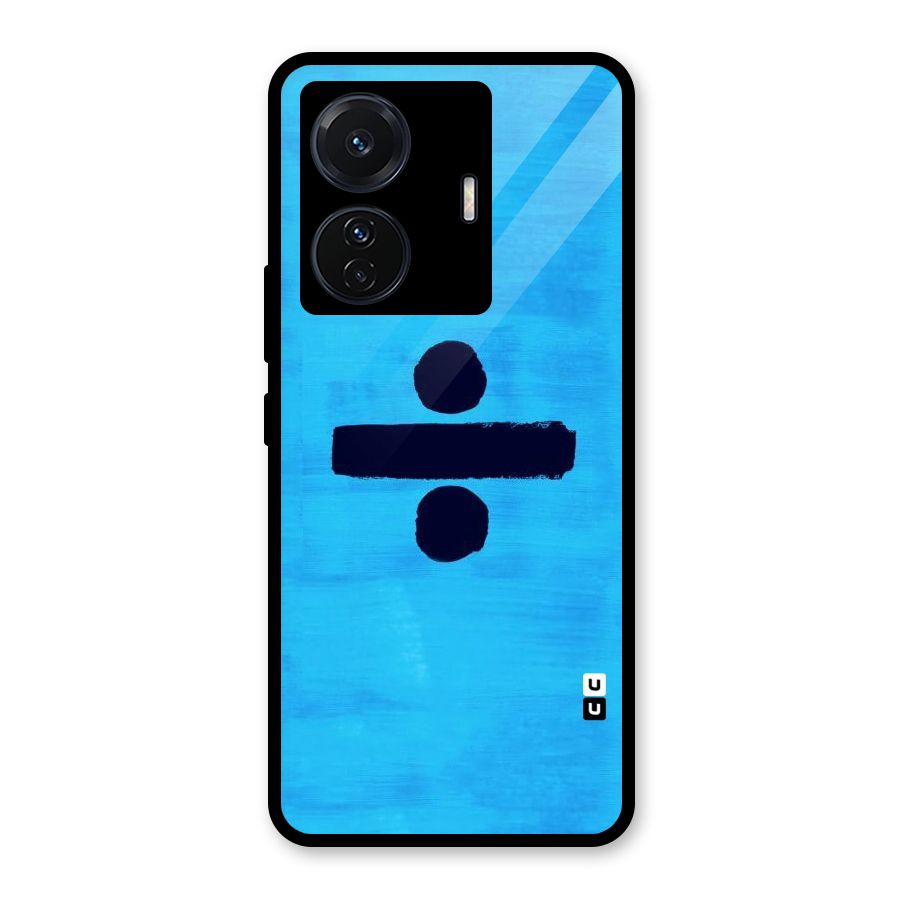 Math And Blue Glass Back Case for Vivo T1 Pro