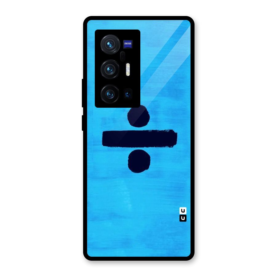 Math And Blue Glass Back Case for Vivo X70 Pro Plus