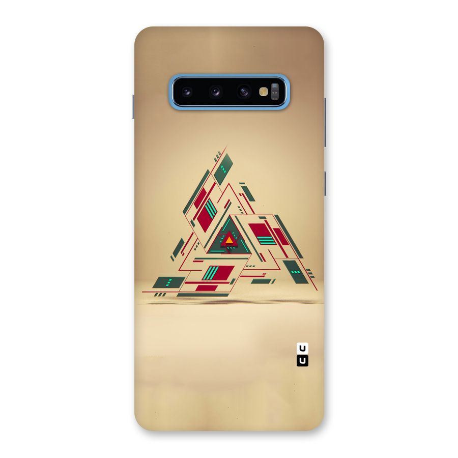 Maze Triangle Back Case for Galaxy S10 Plus