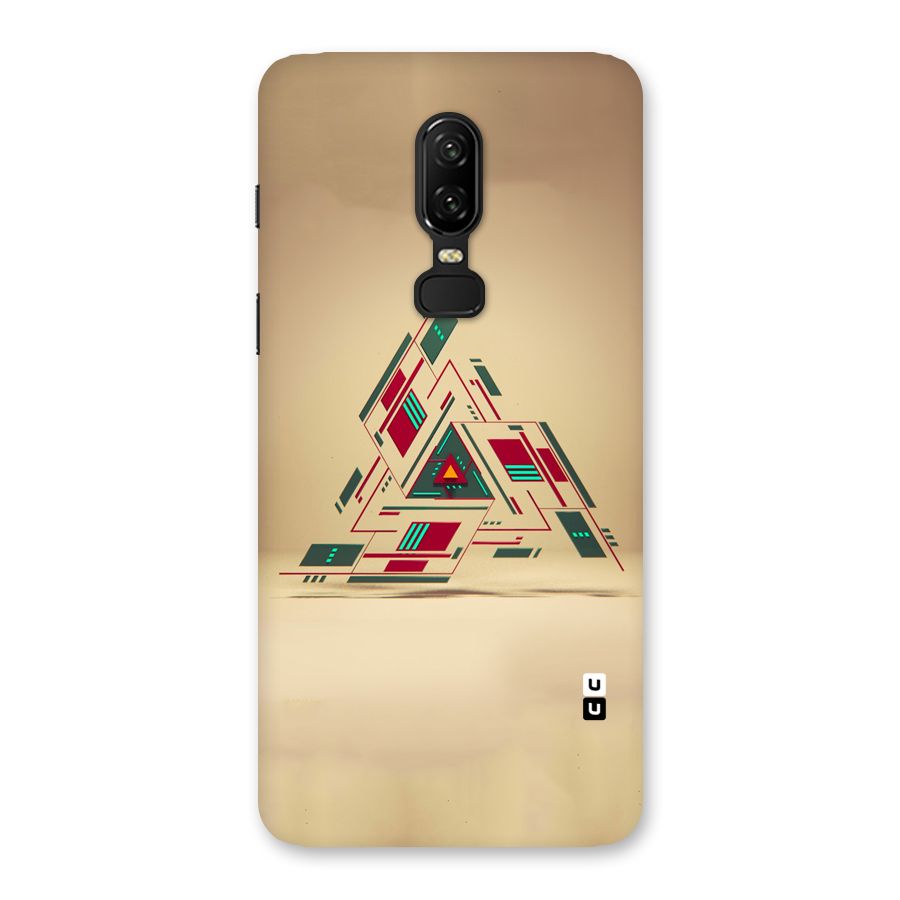 Maze Triangle Back Case for OnePlus 6