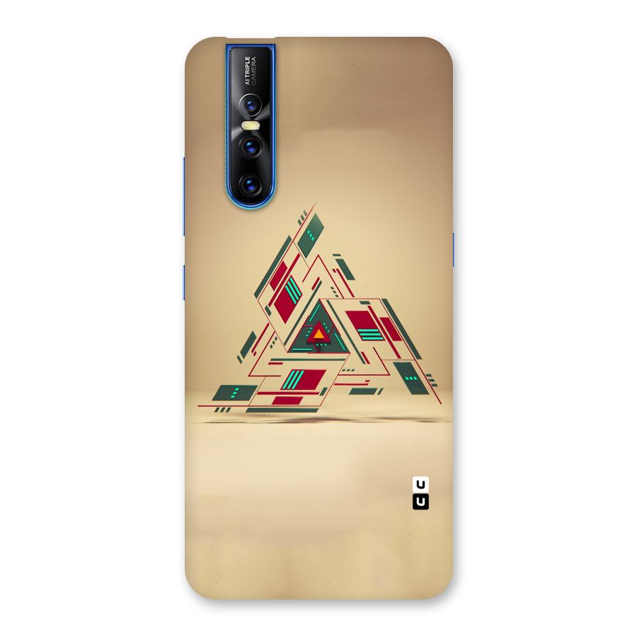 Maze Triangle Back Case for Vivo V15 Pro