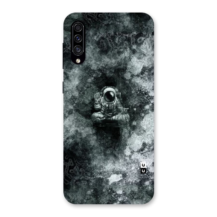 Meditating Spaceman Back Case for Galaxy A30s